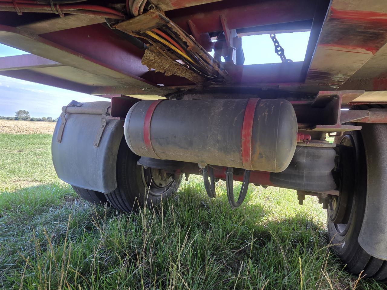 Kiepende container aanhanger