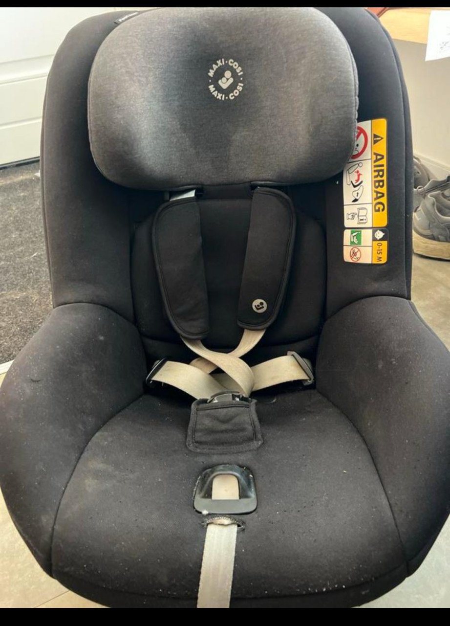 Maxi-cosi,  iso fix en kinderzitje