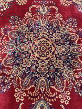 ❣️Prachtig Groot Sfeervol Vintage Vloerkleed van Zuiver Scheerwol ❣️