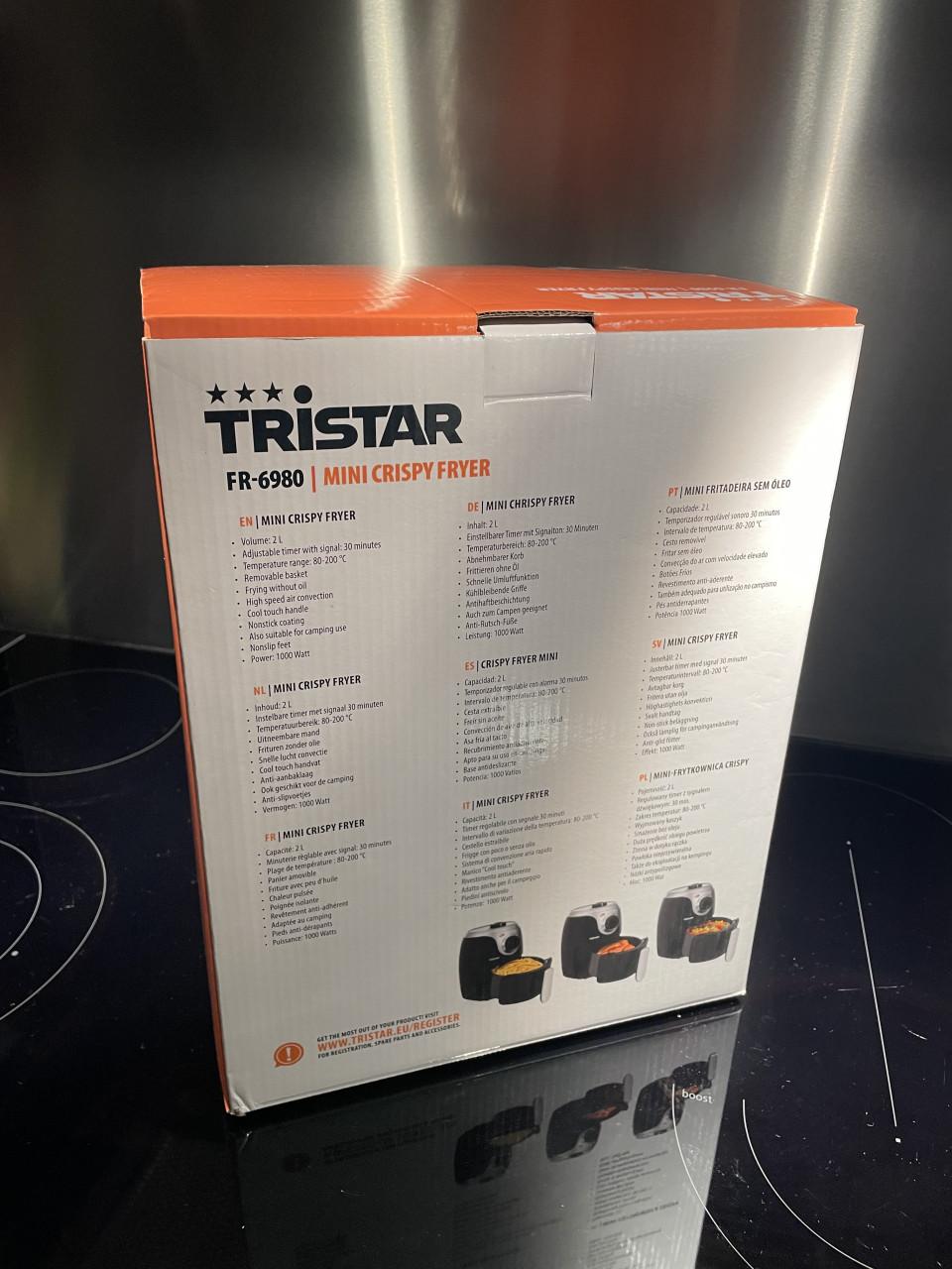 Airfryer mini crispy fryer, Tristar FR-6980 (nieuw in doos)