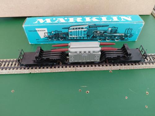 Märklin kuilwagen met trafo