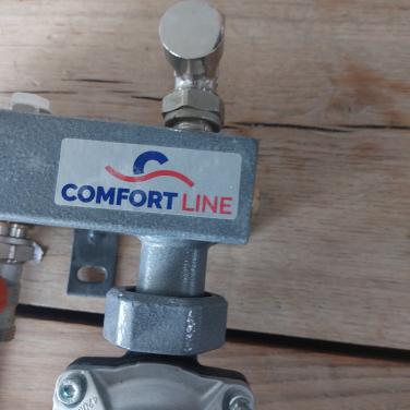 Twee groeps vloerverwarmings unit