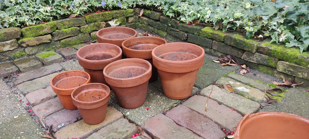 Bloempotten terracotta