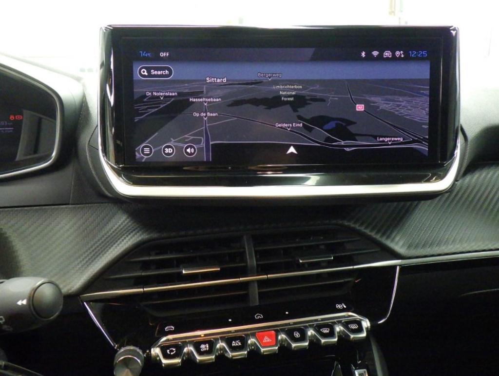 Peugeot 208 allure 1.2 mild-hybride 100pk automaat (e-dcs6) navigatie met a