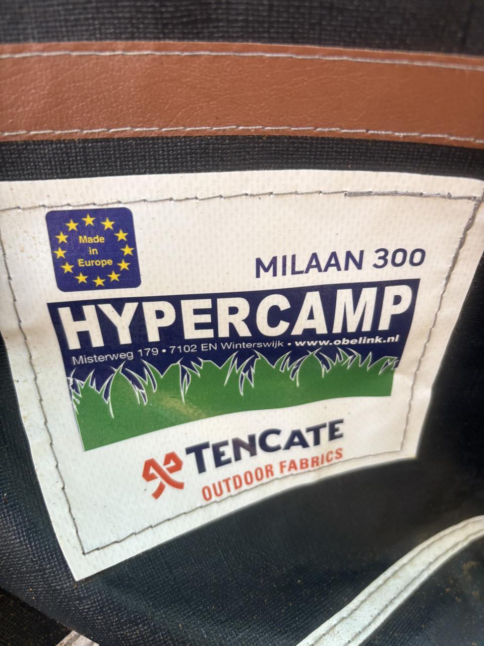 Voortent hypercamp Milaan 300 incl aanbouw
