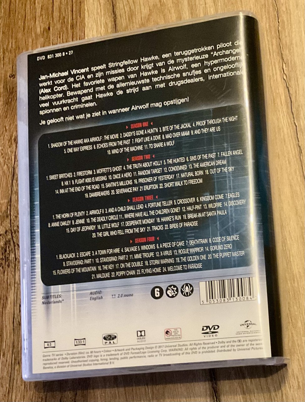 Dvd box Airwolf