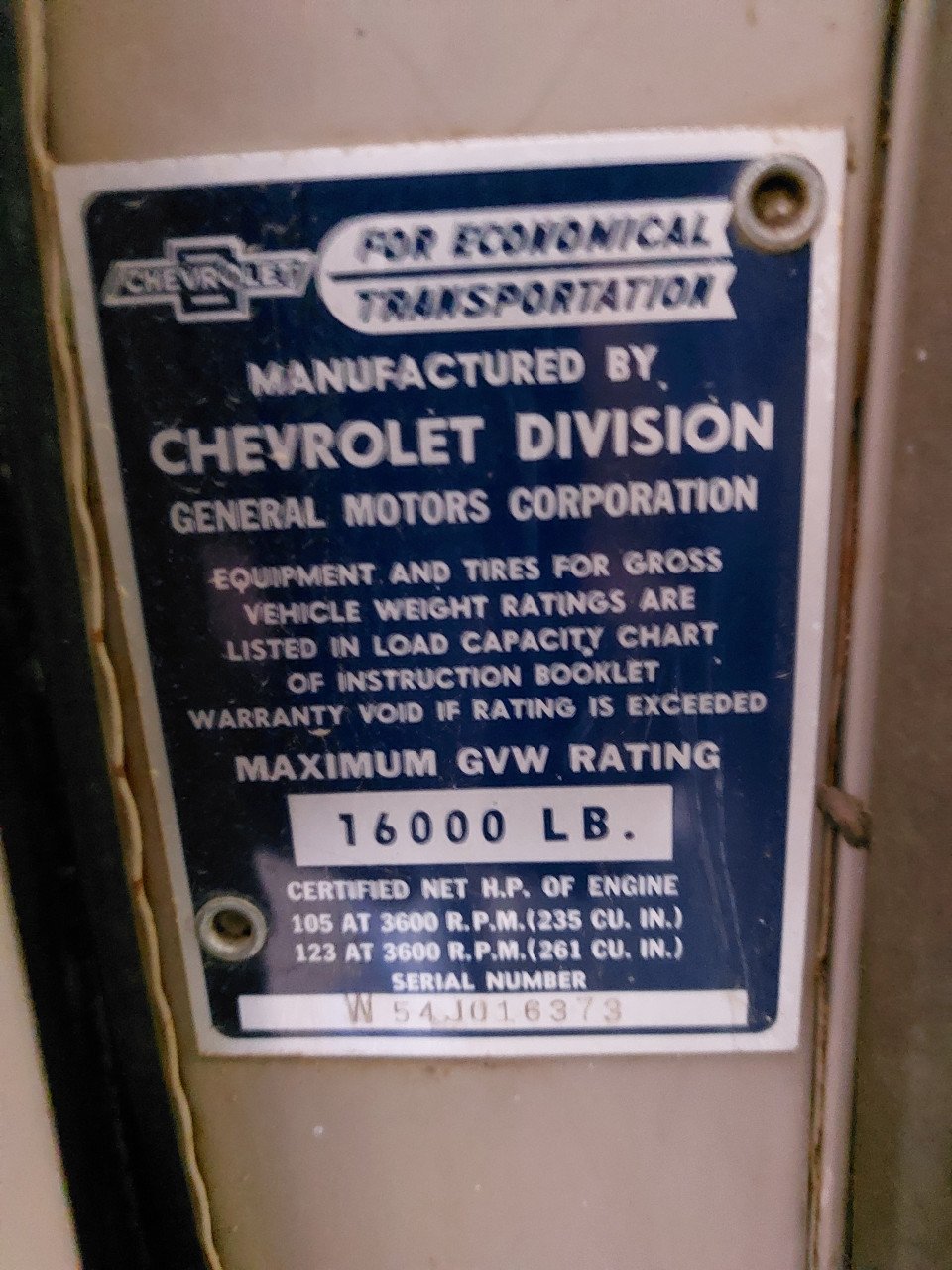 Chevrolet Truck 1956