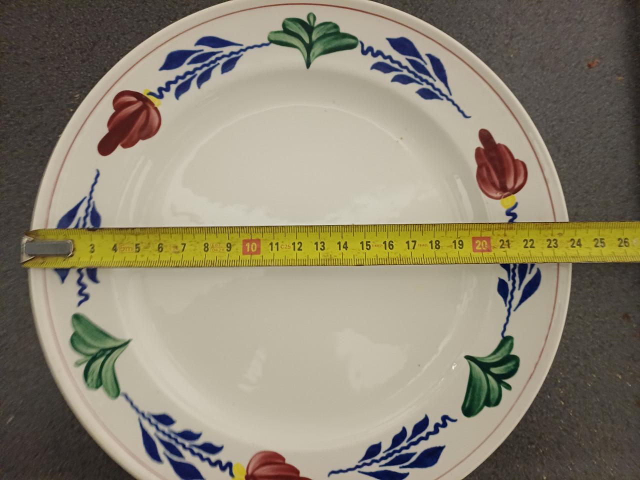 Boerenbont servies borden en mokken