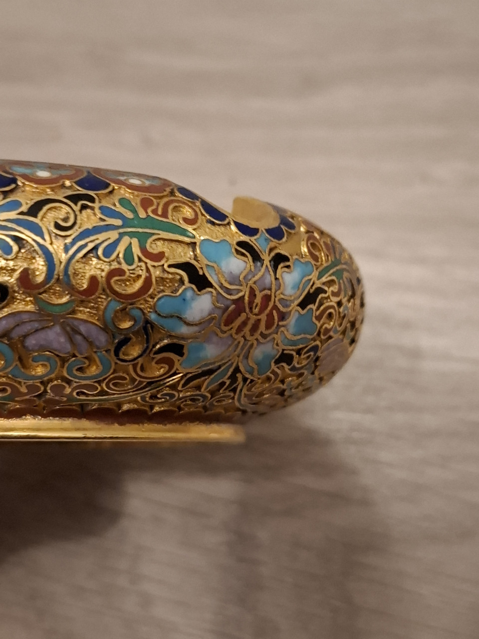 Cloisonne asbak