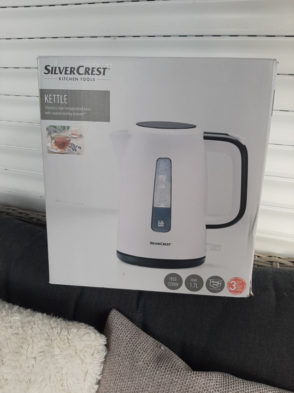 Waterkoker SilverCrest voor de camping