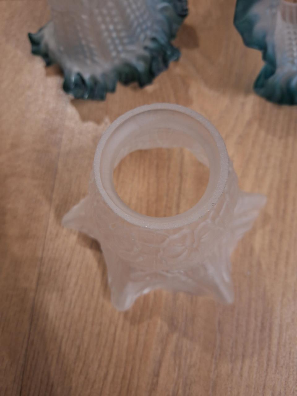 3 Vintage lampekapjes