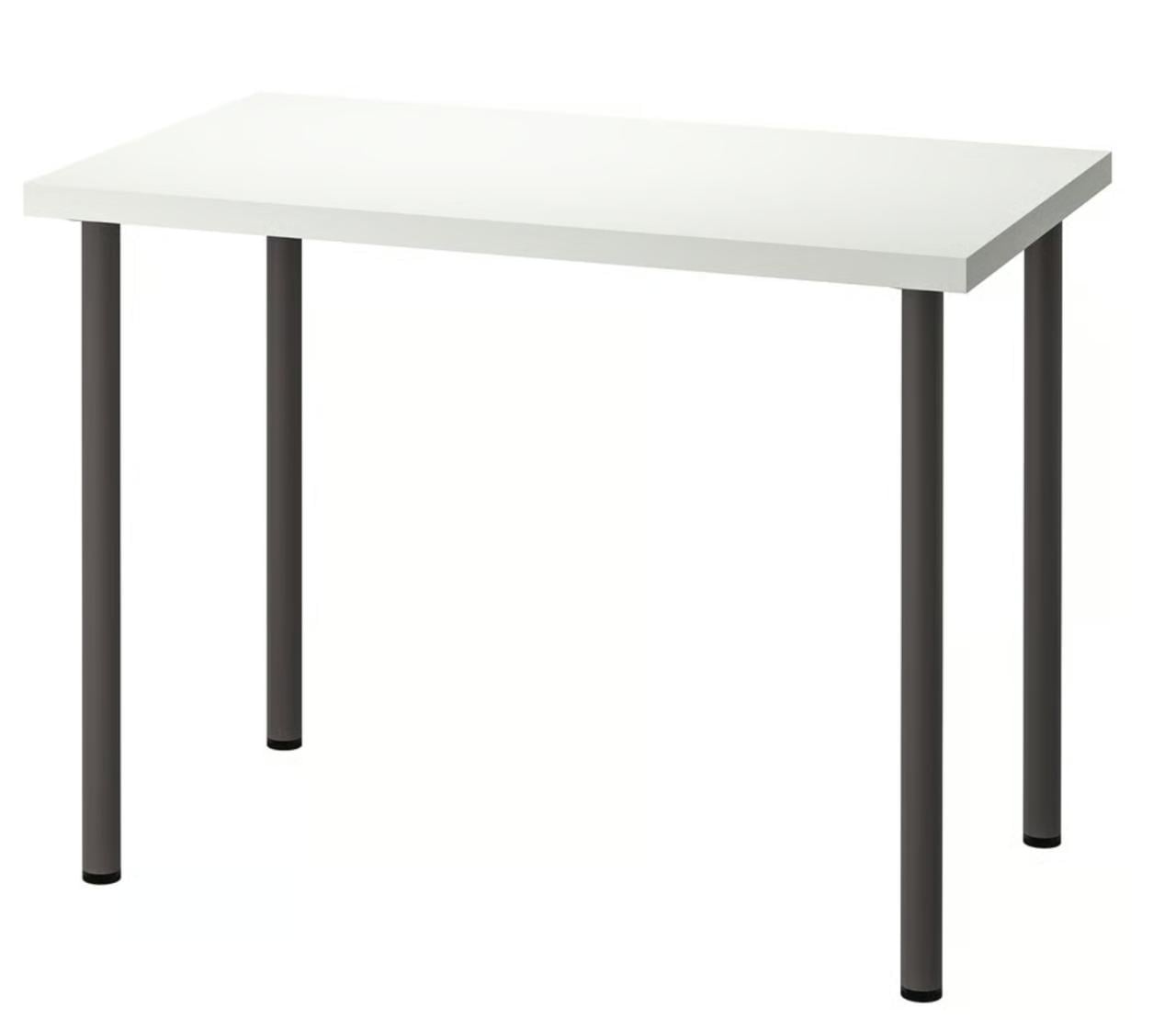 Wit bureau / werktafel 110 × 70 cm