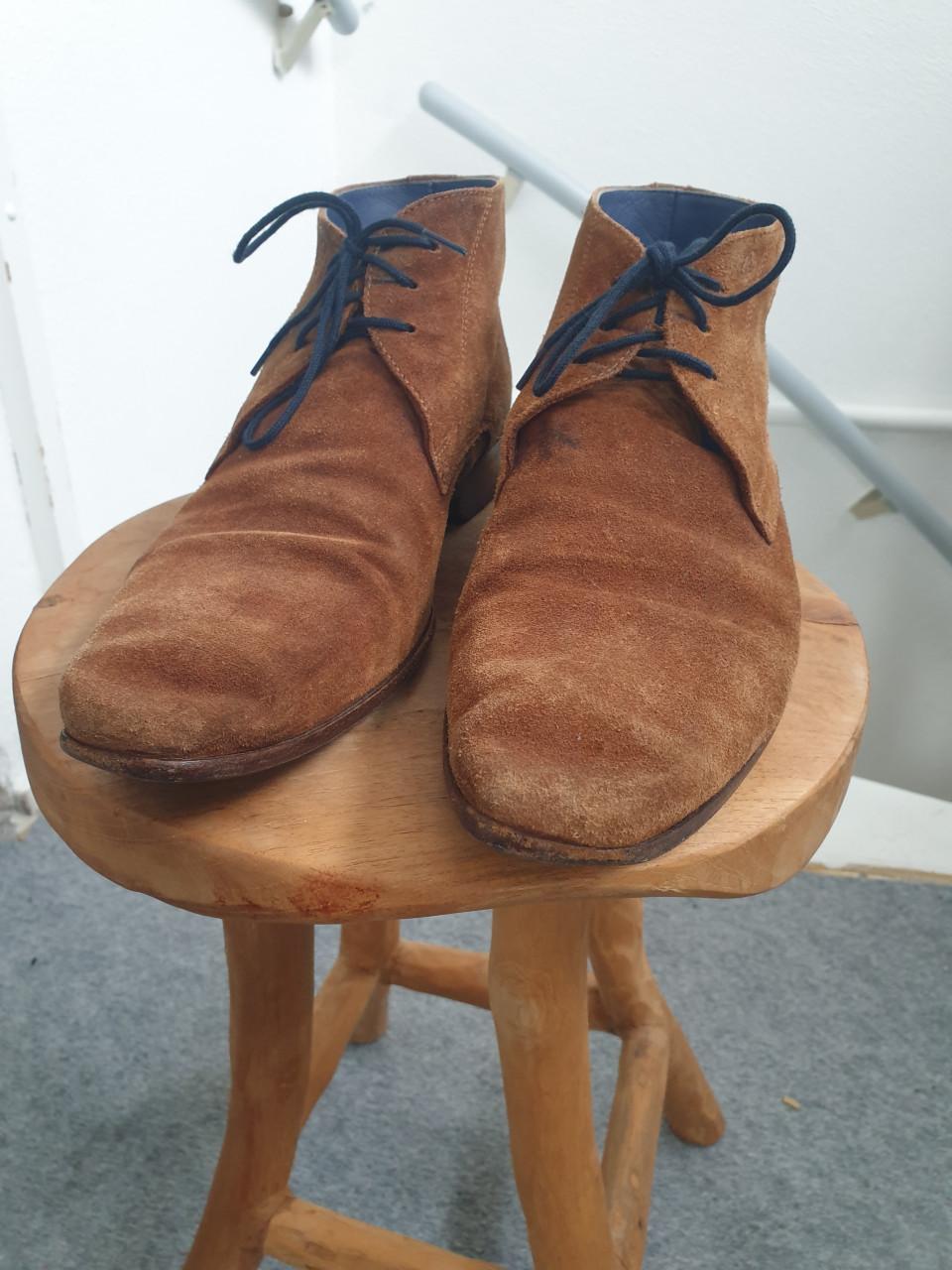 GREVE suede hoge schoen heren 42