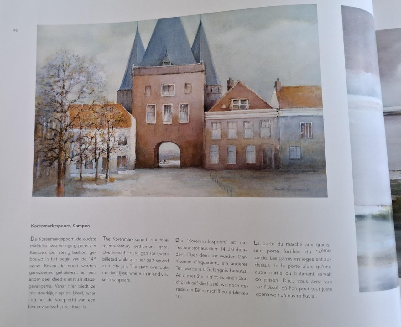 Land, Licht & Water, Holland in aquarel, door Arie Boers
