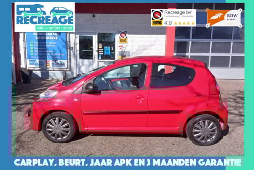 Peugeot 107 xs 1.0 | met carplay radio! 3 maanden garantie, jaar apk, aflev
