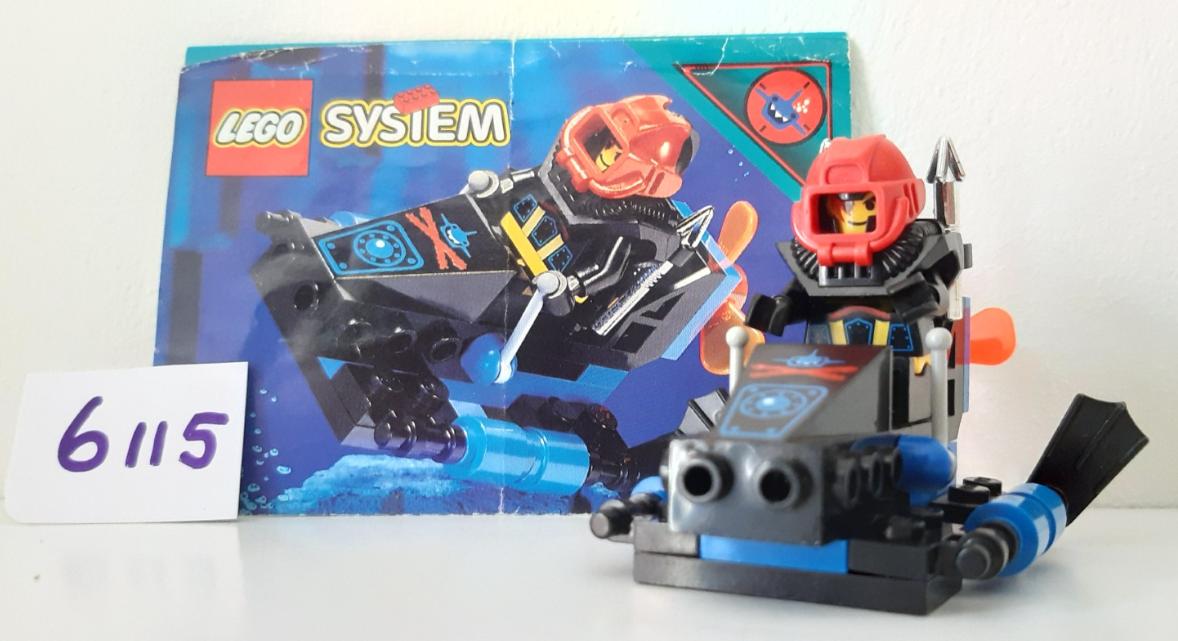 Lego Aquazone 6115 : Aquasharks, haaienscout