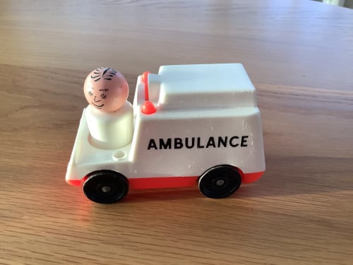 Fisher Price Ambulance met dokter