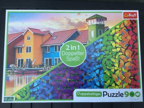 Trefl puzzel 2 in 1 puzzel.