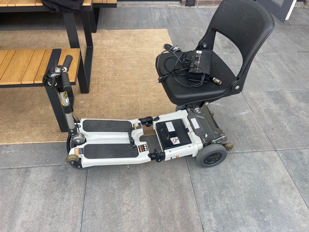 Luggie Inklapbare scootmobiel.