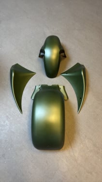 Mangosteen kappenset M1 nieuw Groen