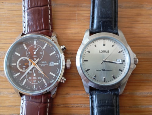 Lorus vd57-x088 en Lorus vx42 – x240 herenhorloges