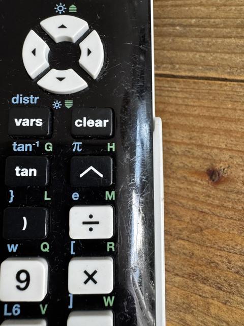 Middelbare school / wiskunde: TI 84 Plus CE-T grafische rekenmachine