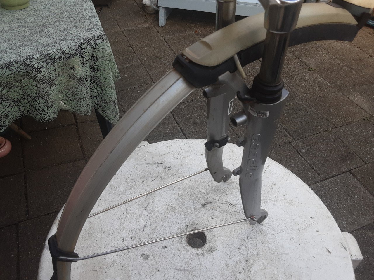 2 x gazelle Verende voorvork elektrische fiets