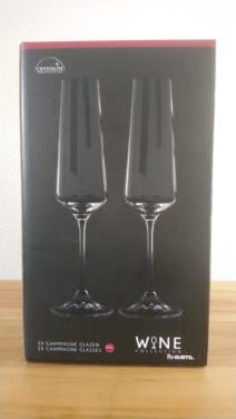 By Gusta set champagneglazen - NIEUW