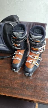 Salomon heren skischoenen  inclusief draagtas