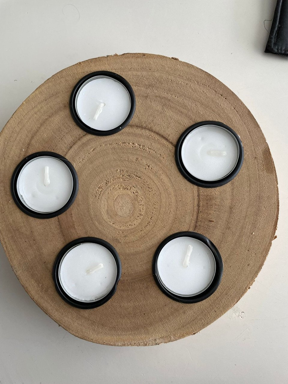 3 houders voor waxinelichtjes