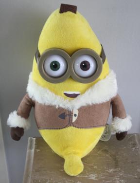Minion knuffel bannaan
