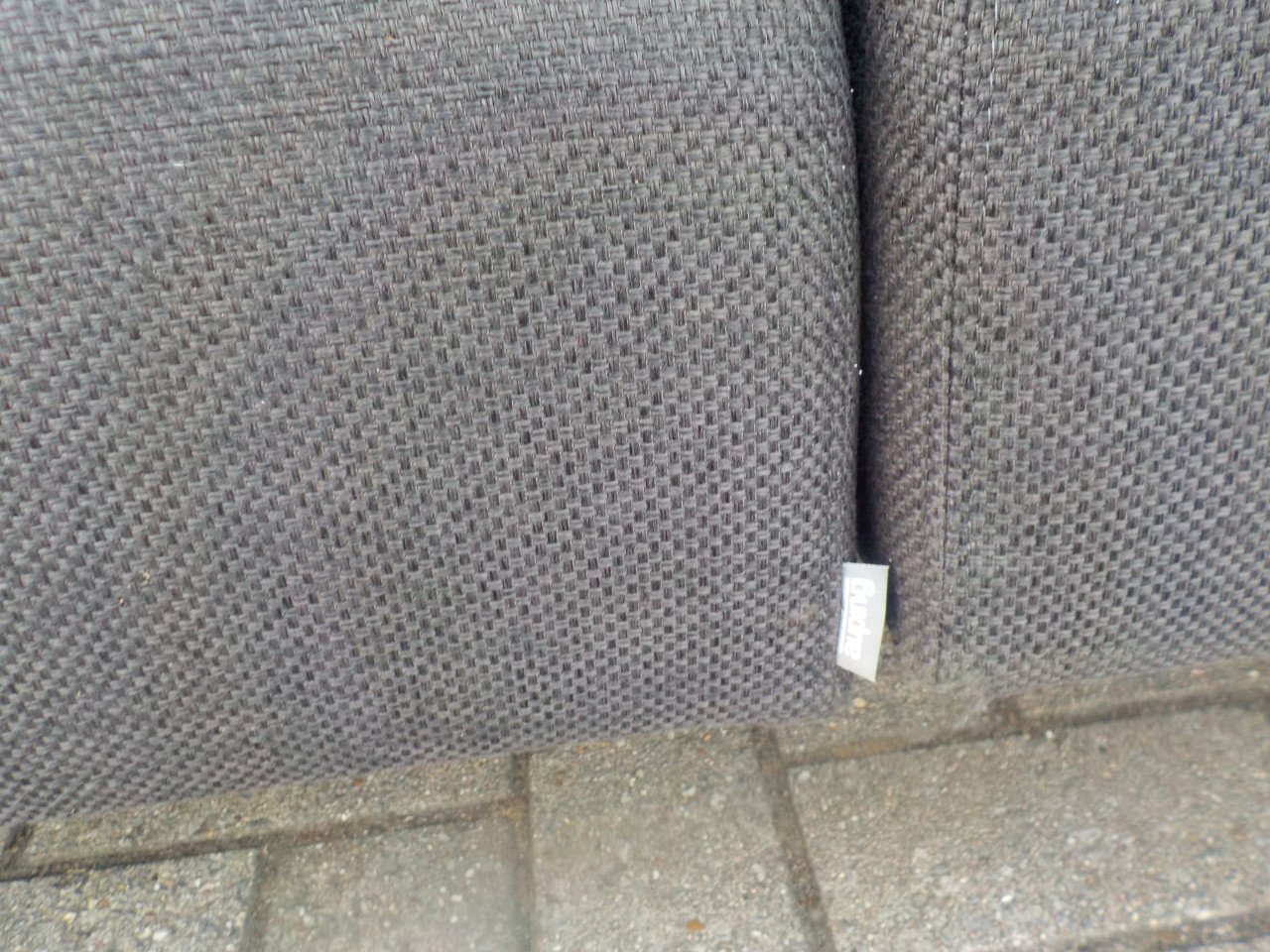 AUPING 2 x 210x90 cm boxspring met hoofdeind in zeer goede staat
