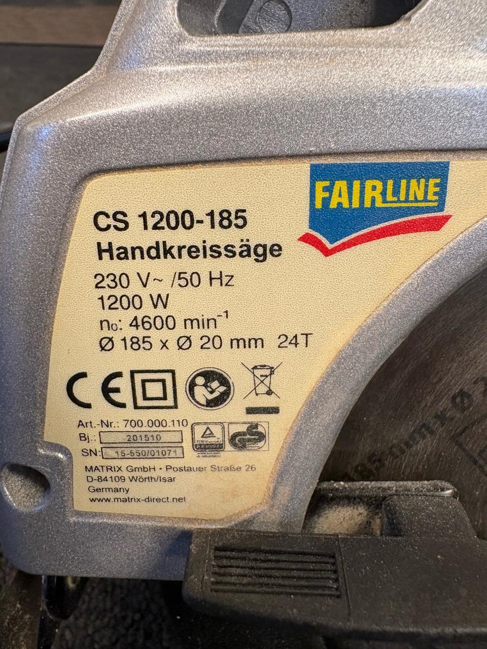 Handcircelzaag Fairline