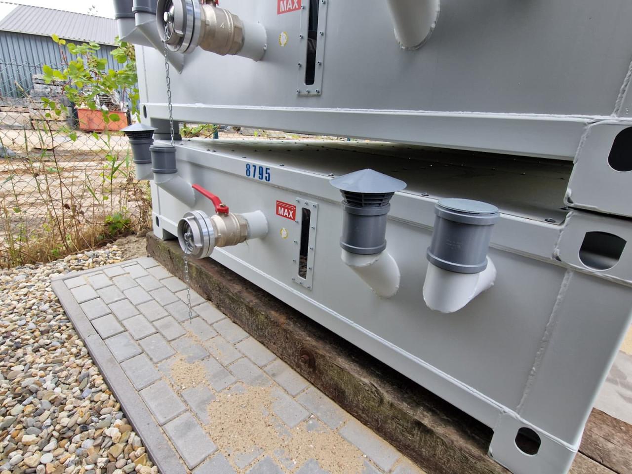 10ft en 20fts septictank / afvalwatertank / fecaliëntank