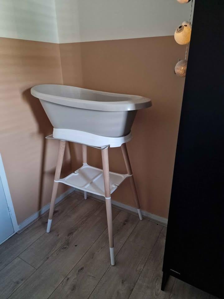 Bébé-Jou Sense Babybad + Badstandaard Taupe