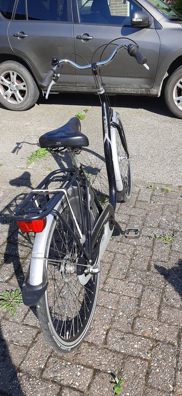 Lage instap fiets