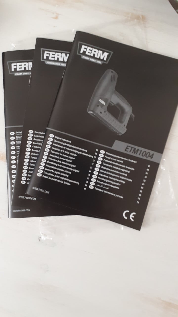 Nieuw! Ferm Elektrische nietmachine