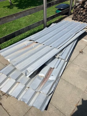 Metalen damwand platen