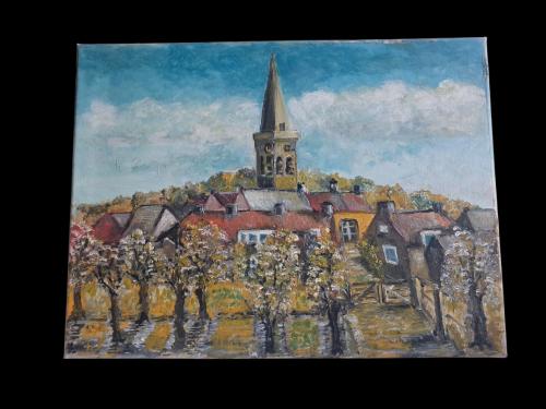 Schilderij Oudelande