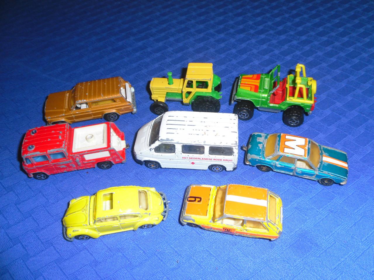 MATCHBOX EN MAJORETTE AUTOTJES