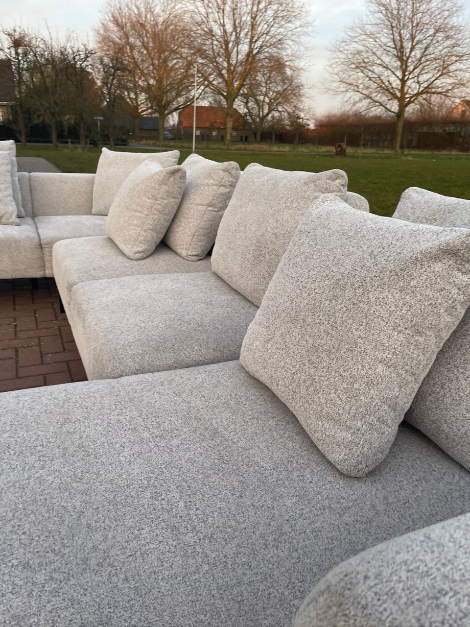 GRATIS LEVERING HEEL NL Mooi Montel Grote Stoffen U-Bankstel