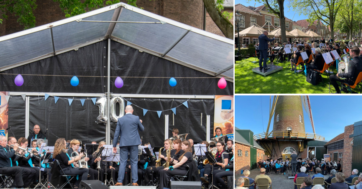 Zomerconcerten muziekvereniging Veere's Genoegen
