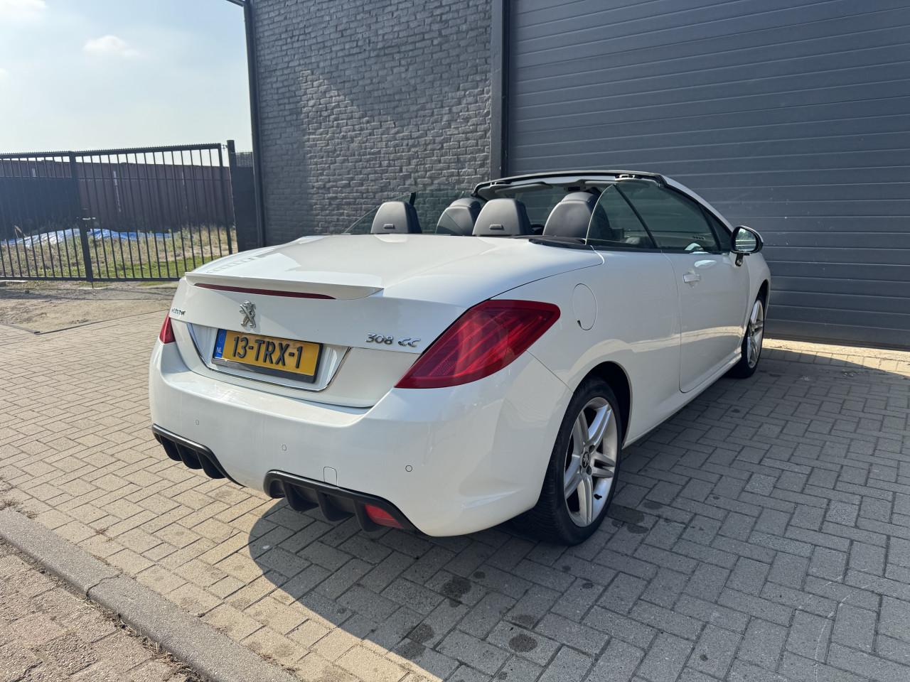 Peugeot 308 1.6 THP CC 2012 Wit Airco Apk Cruise Nap