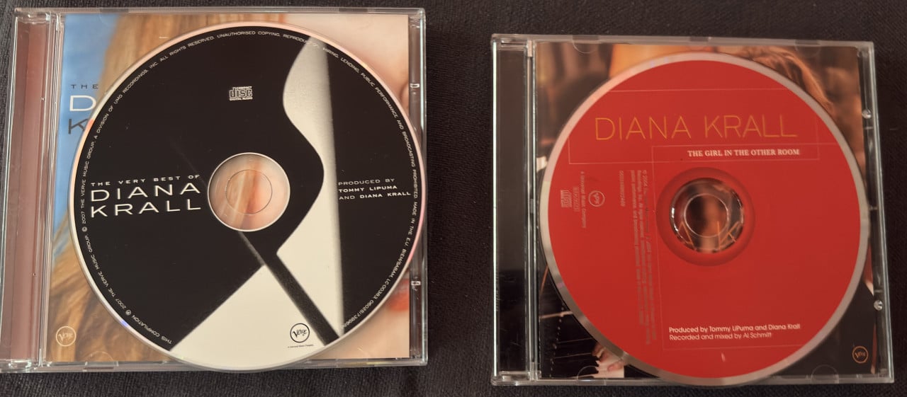 2 stuks cd's Diana Krall