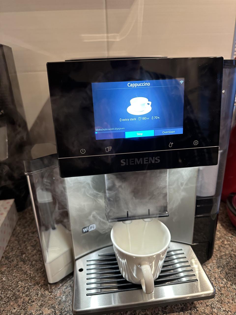 Siemens EQ700 TQ703R07 koffiemachine (Espresso)