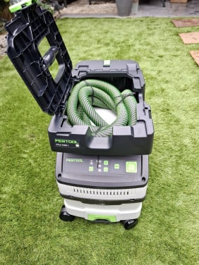 Festool CTLC midi 1 cleantec inclusief accu's en oplader.