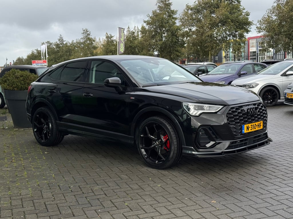 Audi Q3 sportback 35 tfsi s-line 3x * matrix led * camera * leder / alcanta