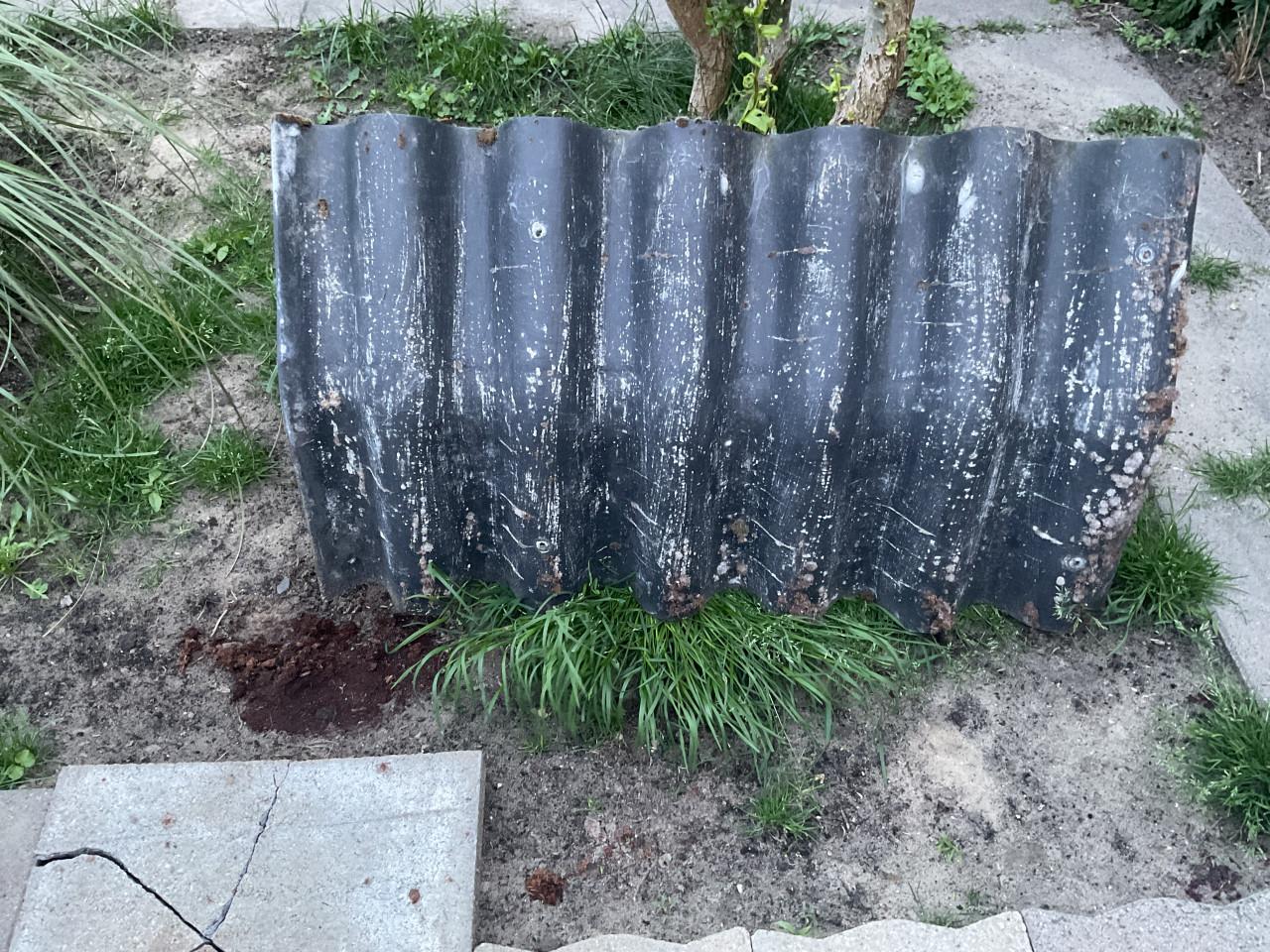 Golfplaten van vezelcement plus nokplaten
