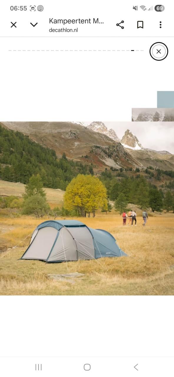 QUECHUA Kampeertent MH100 XXL 4 personen