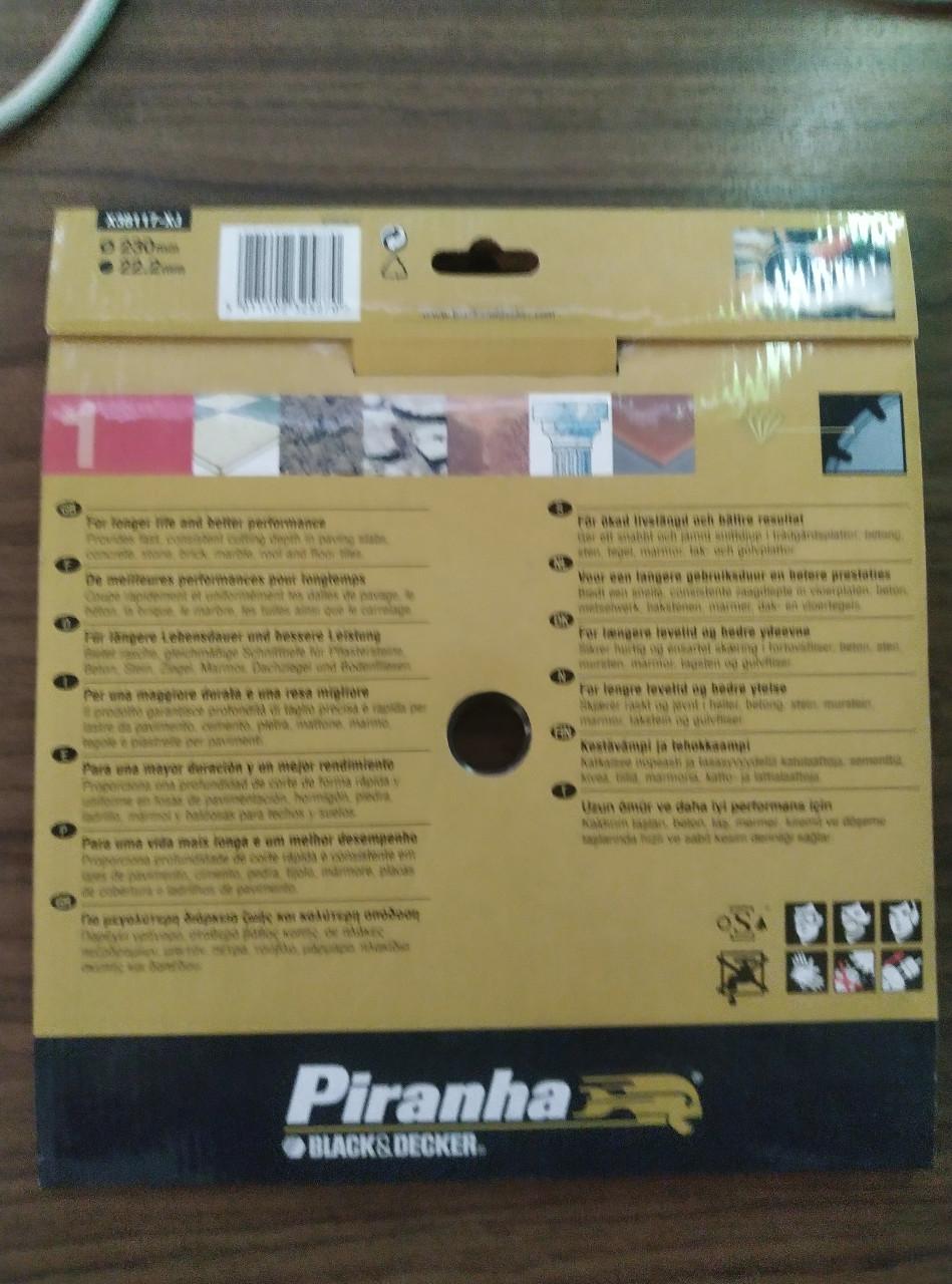Diamantblad Piranha